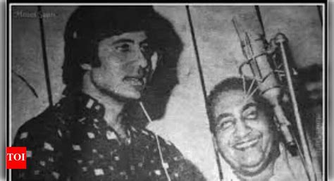 When Amitabh Bachchan paid tribute to Mohammed Rafi in 1990 movie ...