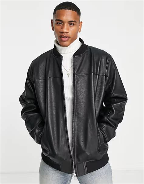 Plain Black Leather Jacket – Wear Paper