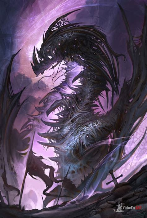 Chaos Dragon – fantasy concept by Victor Fernández | Chaos dragon ...