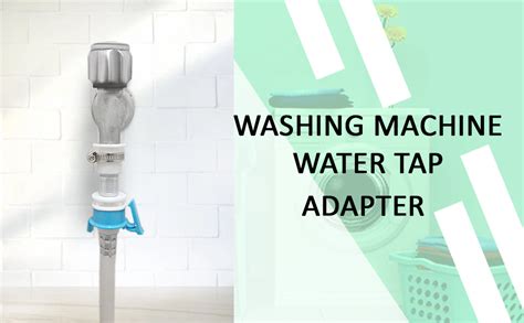 MGS Washing Machine Water Tap Adapter Connector | Inlet Pipe Connector ...