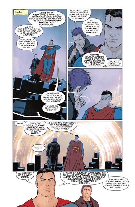 [Comic Excerpt] The Source Wall Fragment from Superman and the ...