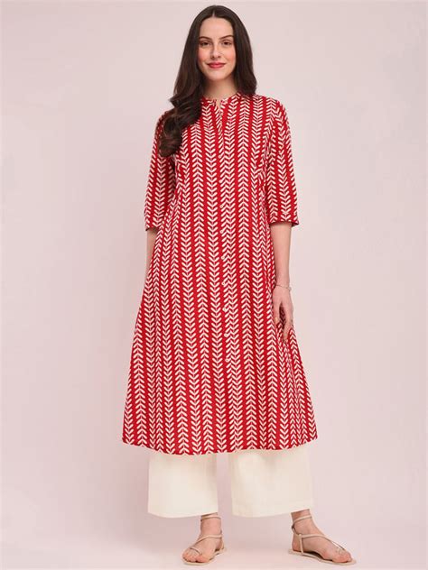 Buy Cotton Kurtas For Women | Up to 40% Off | Pink Fort – Pink Fort by ...