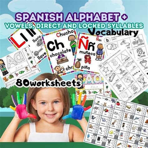 Practice Learn Read Write Spanish Mexican, Vocabulary Teach Vowels ...