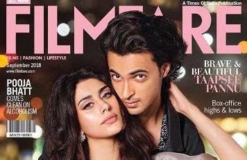 Aayush Sharma, Warina Hussain locks their first magazine cover ...