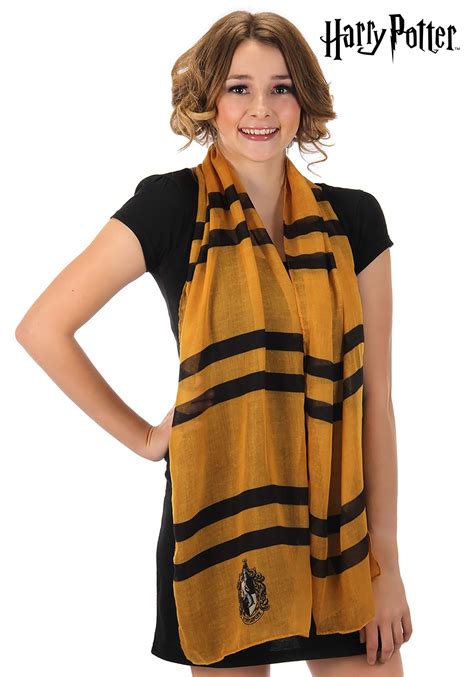Harry Potter Hufflepuff Lightweight Scarf | Harry Potter Apparel