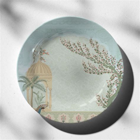 Peacock and the Mughal Motifs: Buy Premium Quality Decorative Art ...