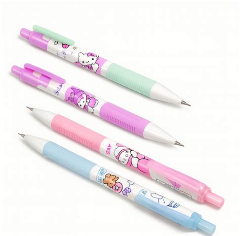 Tresneria Colorful Cartoon Mechanical Pencils with refill leads– Smooth ...