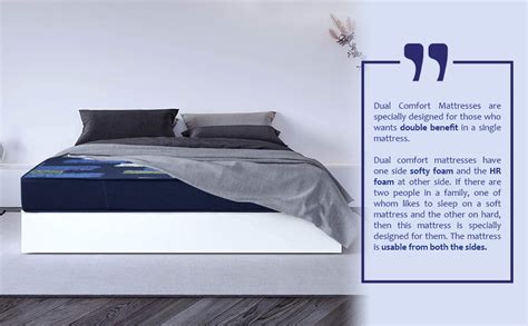 wakeup INDIA Dual Comfort Orthopedic Mattress | 10 Years Warranty ...