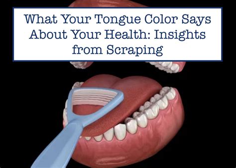 What Your Tongue Color Says About Your Health: Insights from Scraping – B.WEISS Health