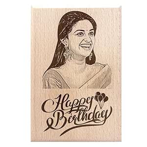 Incredible Gifts India Personalized Wooden Frame Best Birthday Gift for ...