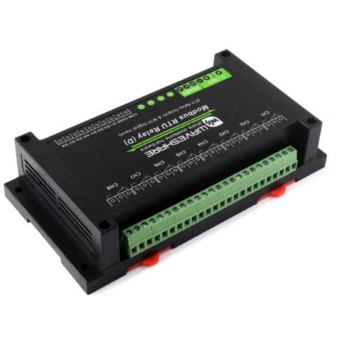 Buy Waveshare Industrial 8-CH Modbus RTU Relay Module (D) – REES52