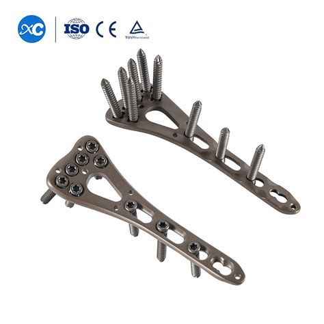 Orthopedic Surgery Locking Titanium Bone Plates 6h/7h Distal Redius ...