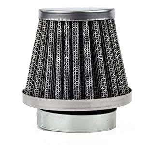 42mm Motorcycle Air Filter for Honda Kawasaki Suzuki Yamaha Bike 200cc ...