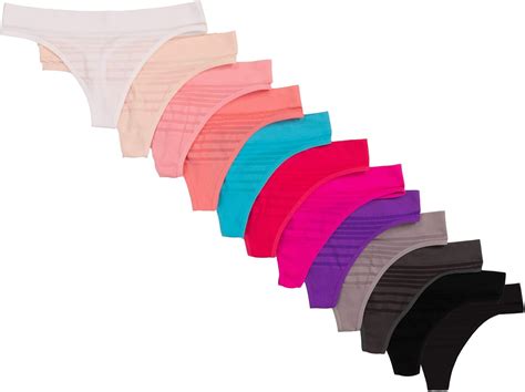 Alyce Ives Intimates Womens Seamless No Show Thong, India | Ubuy