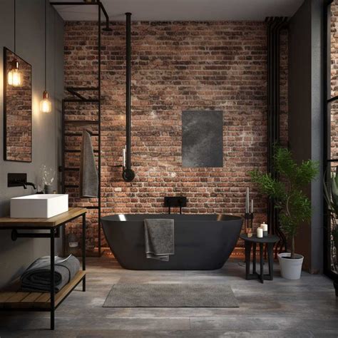 9 exposed brick bathroom ideas for a modern rustic feel – Artofit