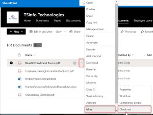 Image result for SharePoint Check-in CHECKOUT Processing