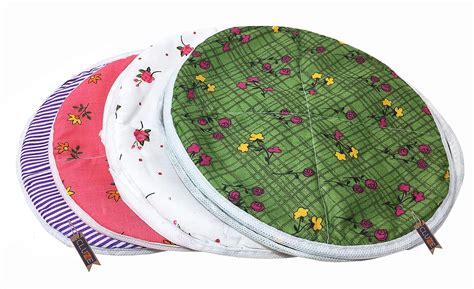 CLUZE Cotton Roti Cover | Chapati Cover/Roti Rumals- Set of 4 ...