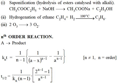 Chemical Kinetics Short Notes for Class 12, IIT-JEE & NEET