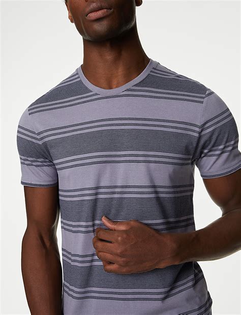 Buy Cotton Blend T-Shirt Vest at Marks & Spencer