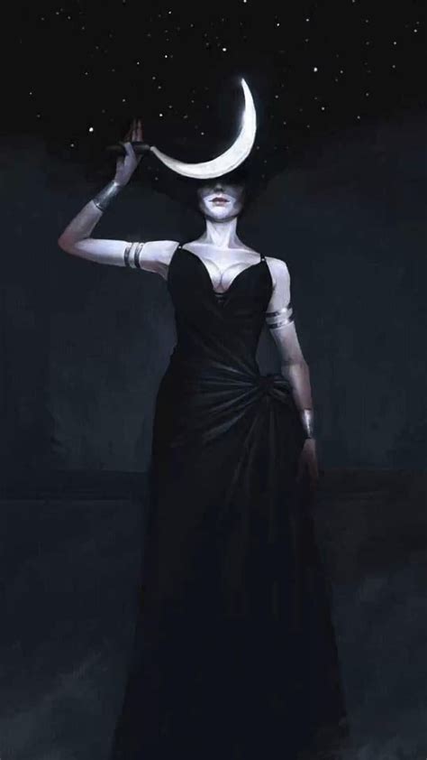 Goddess nyx greek primordial goddess of the night – Artofit