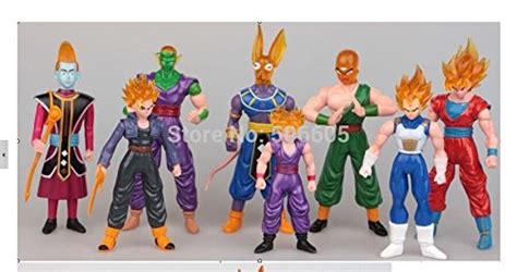Buy New 8pcs/lot 14cm Dragon Ball DBZ Anime Goku Vegeta Piccolo Gohan ...