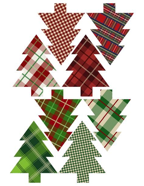 Christmas Tree Paper Craft Printable at Esther Corbett blog