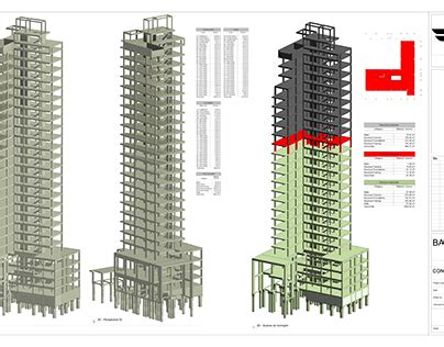 Image result for Revit Modelisation Structure Batiment 3D