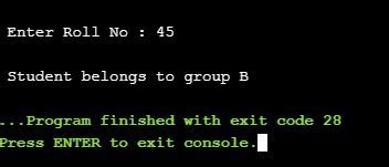 Image result for Conditional Statement Program Example