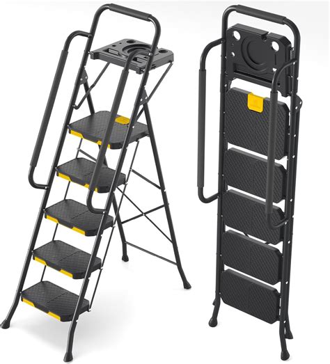 Five Step Ladder With Handrails at Jason Rocha blog
