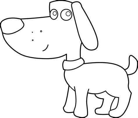 Black And White Drawings Of Dogs