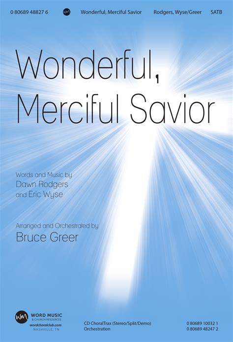 Wonderful, Merciful Savior