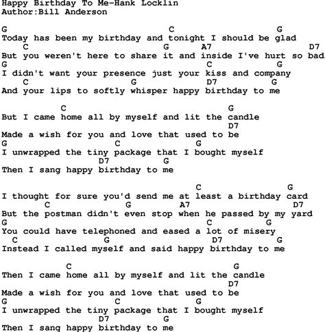 Happy Birthday Song Lyrics