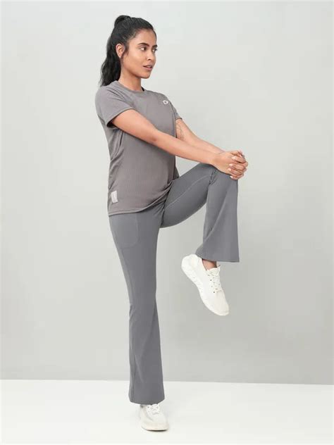 Women Fit & Flare Pants with Elasto Plus