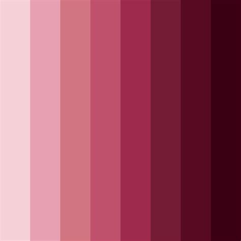 Bordeaux Rose Color Palette - ColorDrop