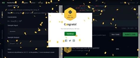 Image result for 4 Star in Python and Java On HackerRank
