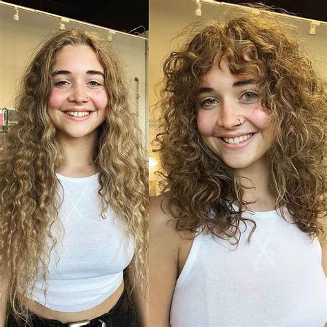 19 Ways You Can Get The Wolf Cut with Wavy Hair | Curly hair styles ...