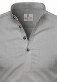 Men's Cotton Fabric Roll Up Sleeve Grey Kurta – Apektra