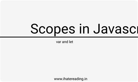 Image result for JavaScript Scopes