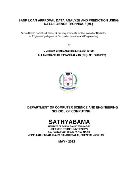 1822-b - Data analytics process on Criminal investigations - BANK LOAN ...