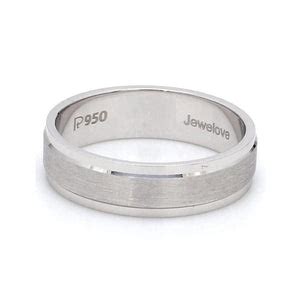 Classic Platinum Love Bands without Diamonds SJ PTO 104 – Jewelove™