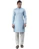 Buy Blue Kurtas for Men by MANTHAN Online | Ajio.com