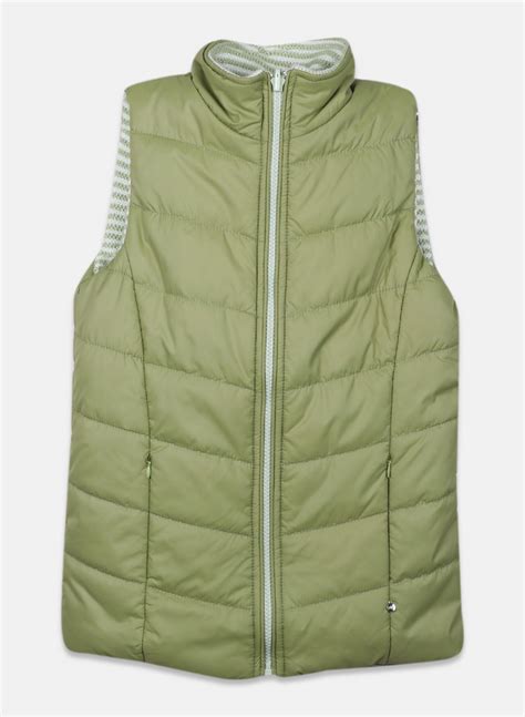 Buy Girls Light Green Check Jacket Online in India - Monte Carlo