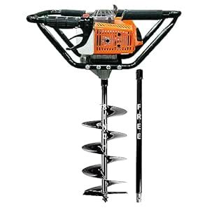 DVI 63CC Heavy Duty Earth Auger Machine with 2 Stroke Petrol Engine for ...