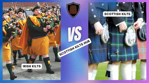 Difference Between Irish And Scottish Kilts Formal Scottish Prince