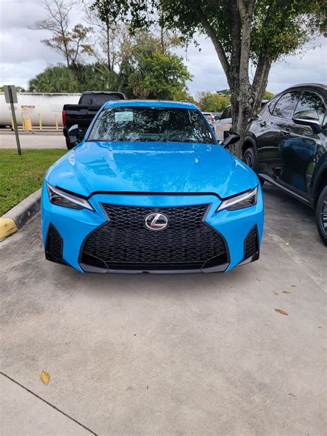 Blue Vector IS 500 : r/Lexus