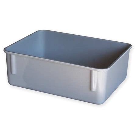Mfg Tray Stack & Nest Storage Container, 1.5 gal, 11-3/4 in L x 8-3/4 ...
