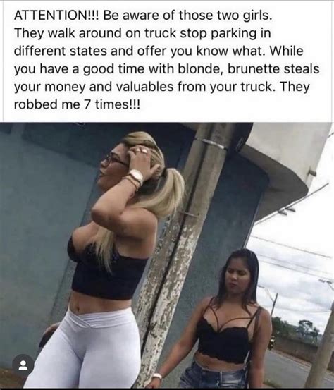 Saw this on Instagram. Just an FYI drivers. Avoid those lot lizards at ...