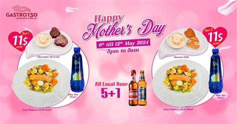 Gastro Mothers Day, Gastro 130 Restaurant & Bar 24/7, Phnom Penh, 6 May ...