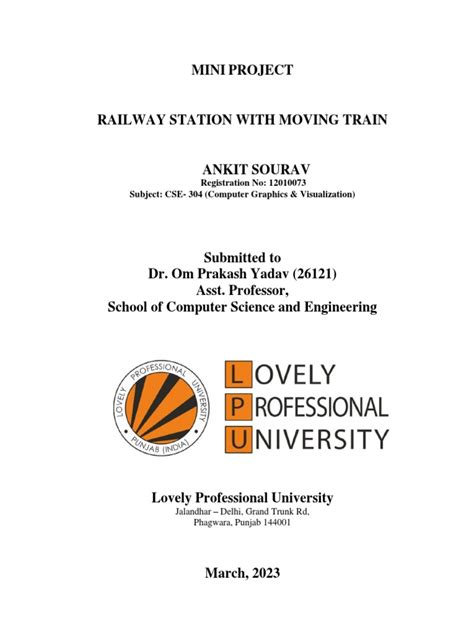 Image result for Computer Graphics Mini Project Format