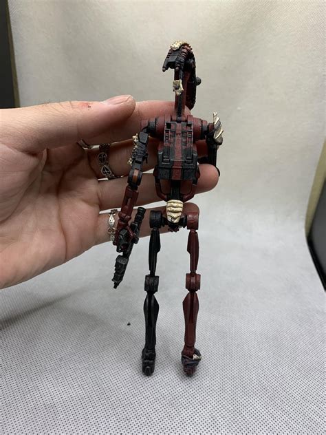 Made a custom Mister Bones B1 Battle Droid : r/starwarsblackseries
